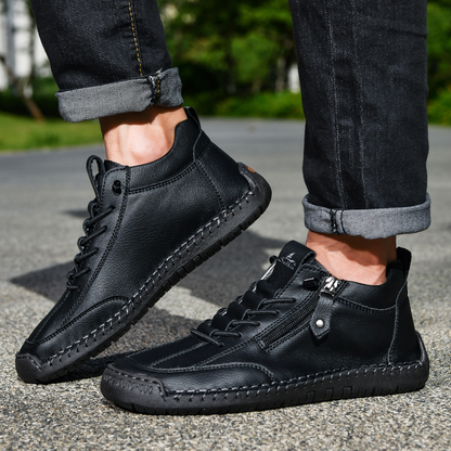 ADAM™ | Nubuckleder Schoenen met Rits voor Mannen