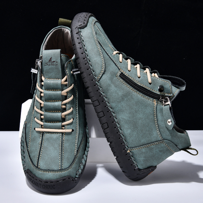 ADAM™ | Nubuckleder Schoenen met Rits voor Mannen