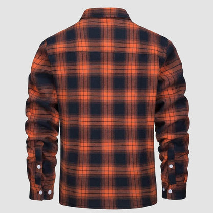 LUCA | Gevoerd Ruitjack met Comfortabele Warmte en Tijdloze Vrijheid voor Elke Dag