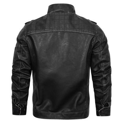 PEAK™ | Ritsen & Rock Leren Jas