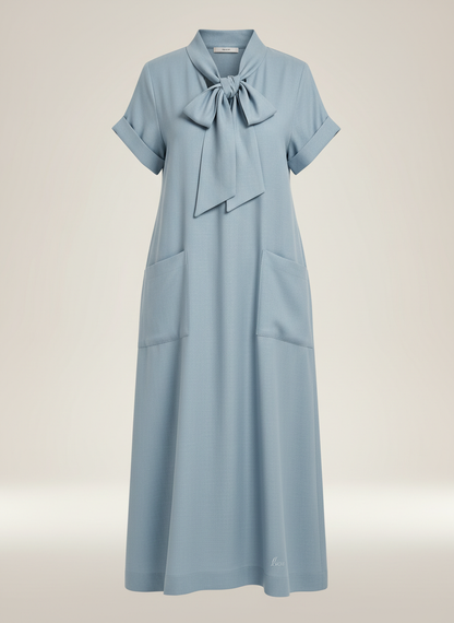 OLIVIA™ | Elegante Jurk met Zakken en Comfortabele Zomerstijl