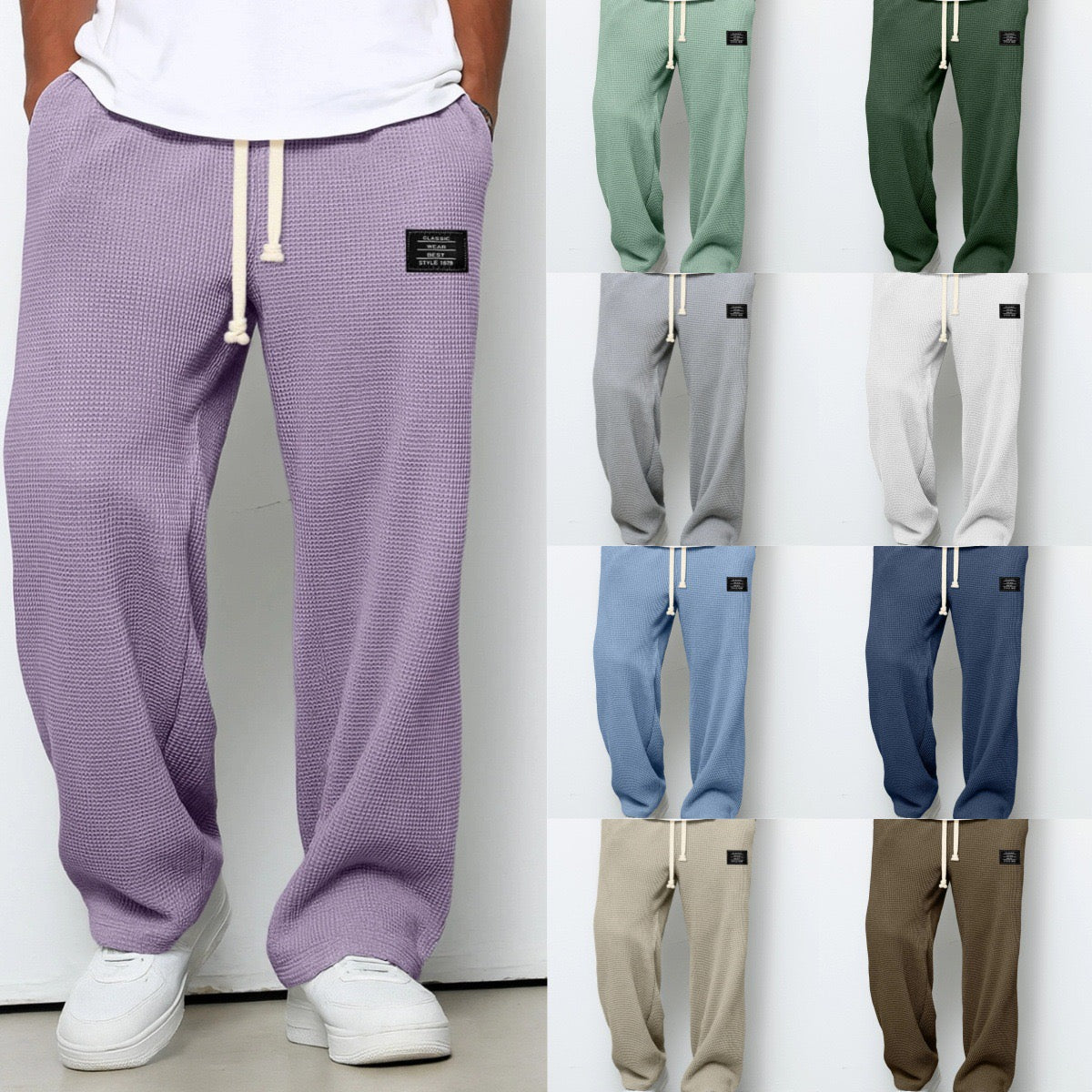 MAISON LORÉA | Luxe Loose-Fit Ademende Broek – Comfort & Moderne Elegantie