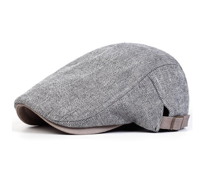 MaisonLoréa | SHELBY | Flat cap gemaakt van premium Wol (TIJDELIJK 1+1 GRATIS!)