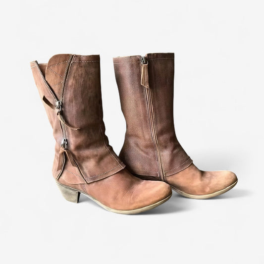 LILA | Dameslaarzen met Elegantie en Comfort voor de Herfststijl van Elke Dag