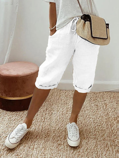 Maison Loréa® | Katoen linnen Dames Shorts 1+1 Gratis