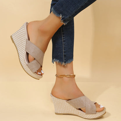 Carla – Ontspannen Wedge Sandalen