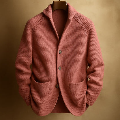 JONATHAN | HEREN GILET IN RIBBELWOL