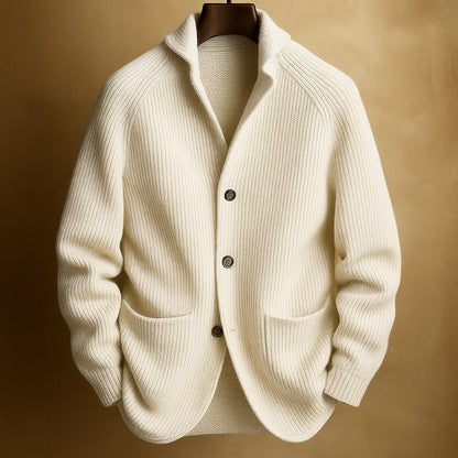 JONATHAN | HEREN GILET IN RIBBELWOL