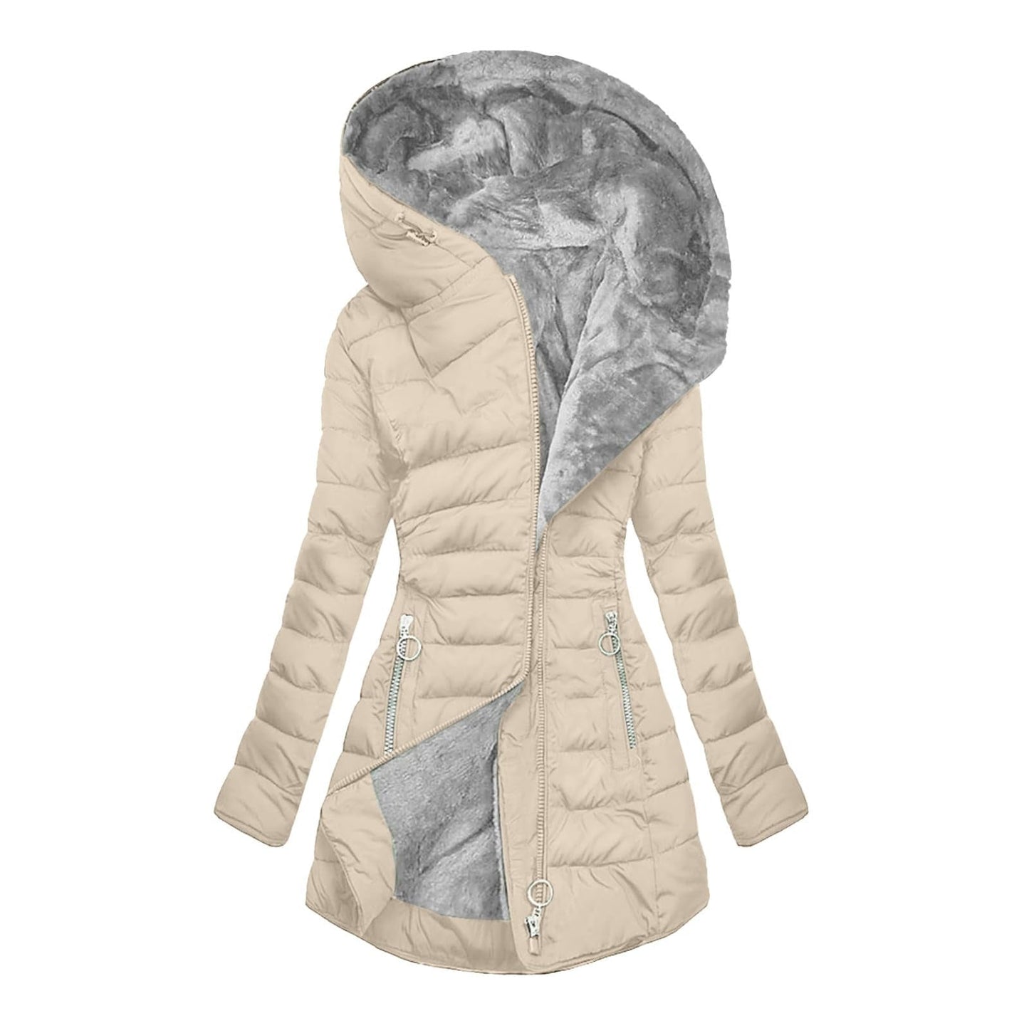 MILA | Lange Winterjas met Warmtebescherming en Elegante Dagelijkse Stijl