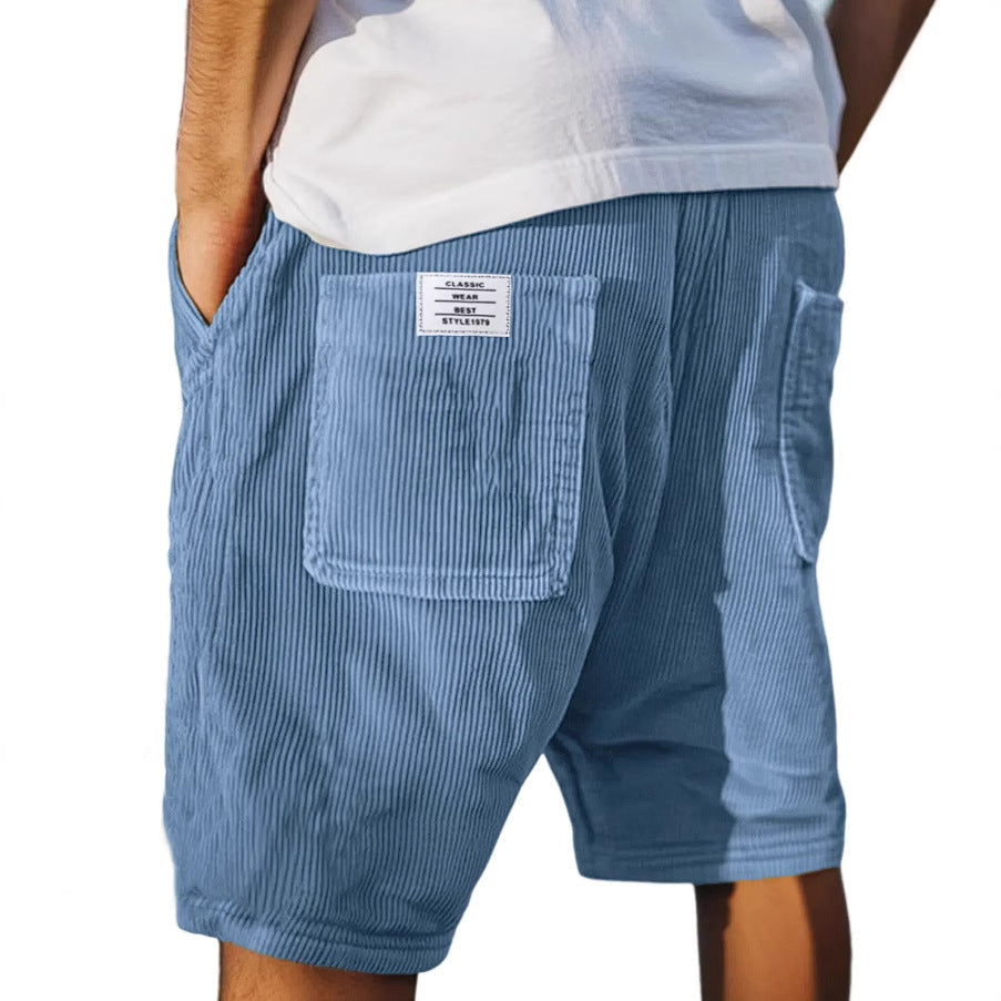 Victor | Korte broek met ribstof