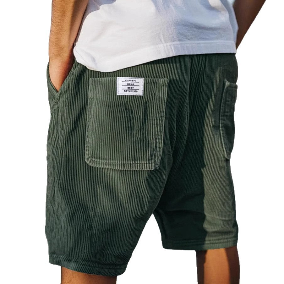 Victor | Korte broek met ribstof