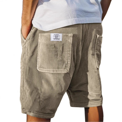 Victor | Korte broek met ribstof