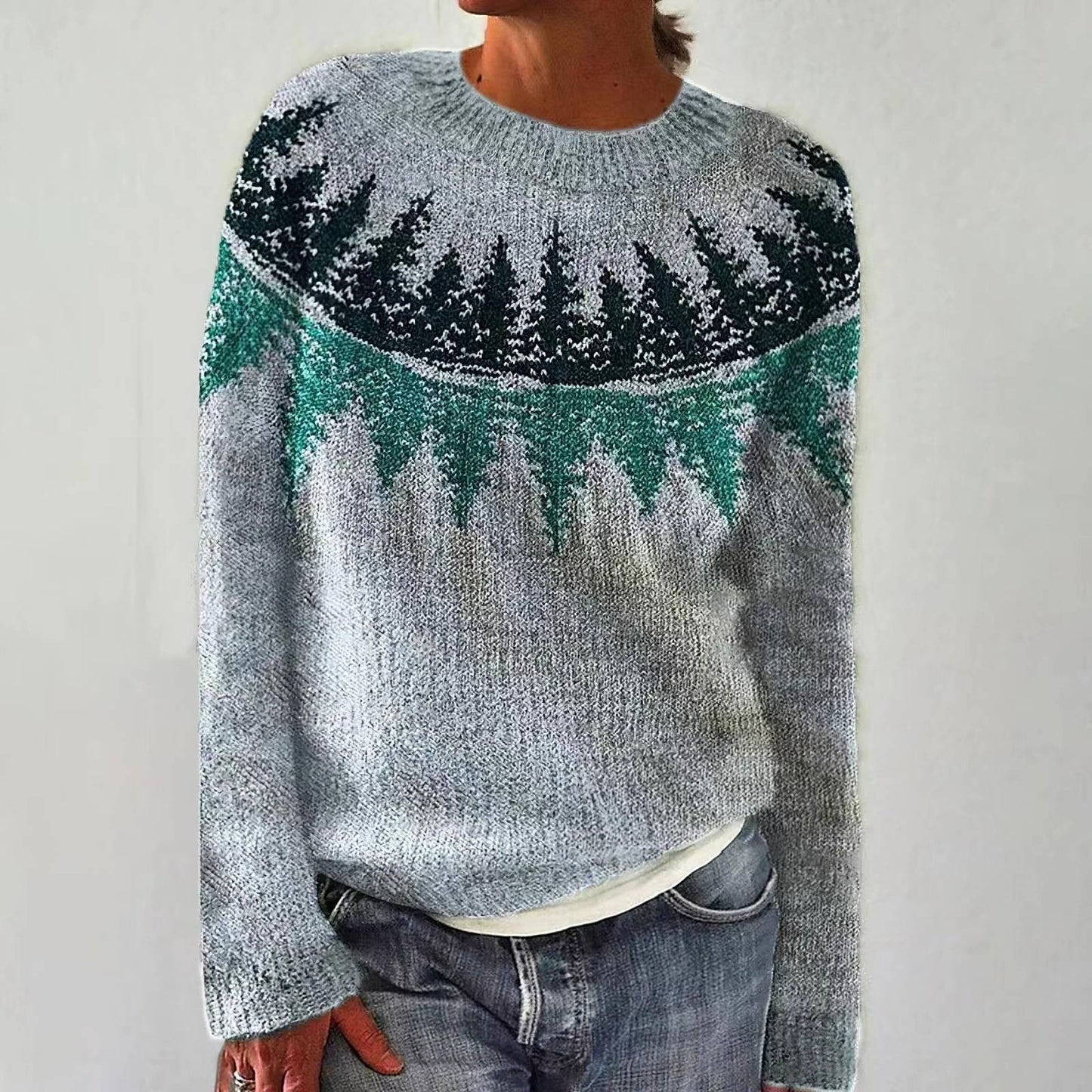 LILA™ - Retro Knusse Trui