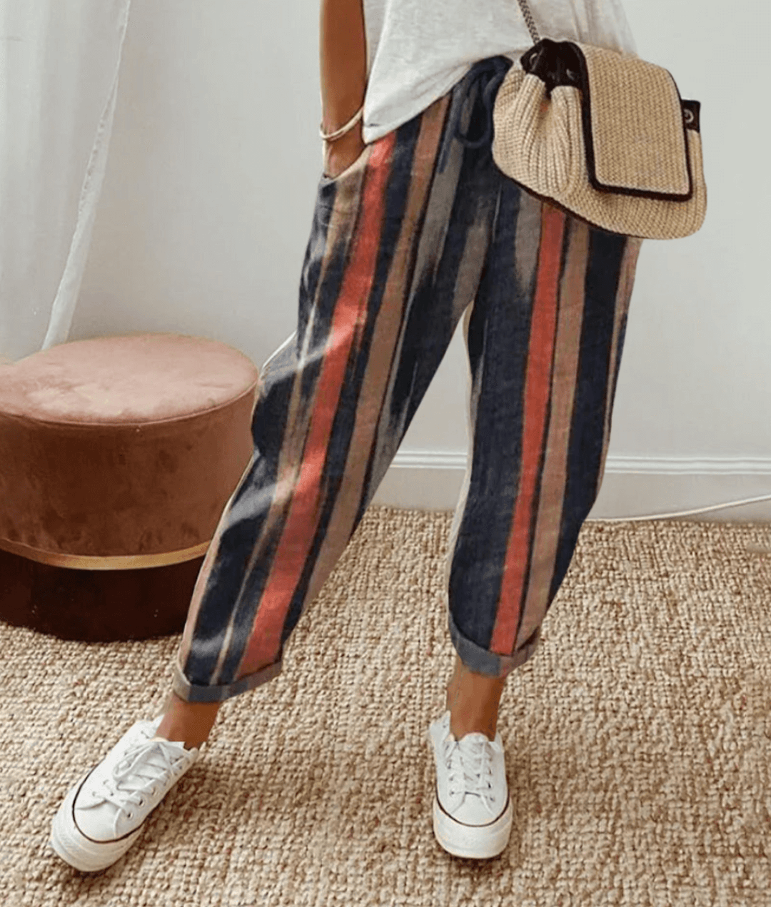 Maison Loréa® | Elegante katoen-linnen broek 1+1 GRATIS