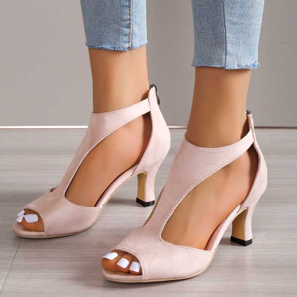 VIORE | Orthopedische Sandalen met Stabiele Hak en Comfort