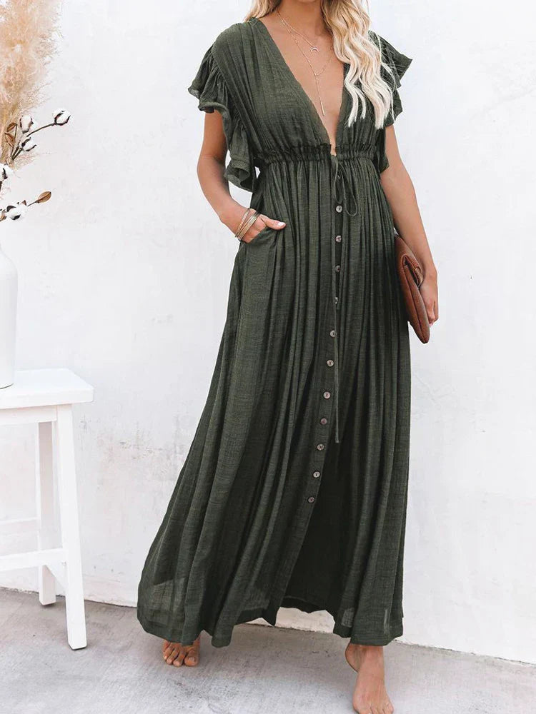 Boho casual jurk
