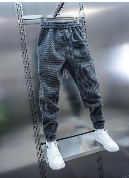 JULIAN - Casual broek met trekkoord