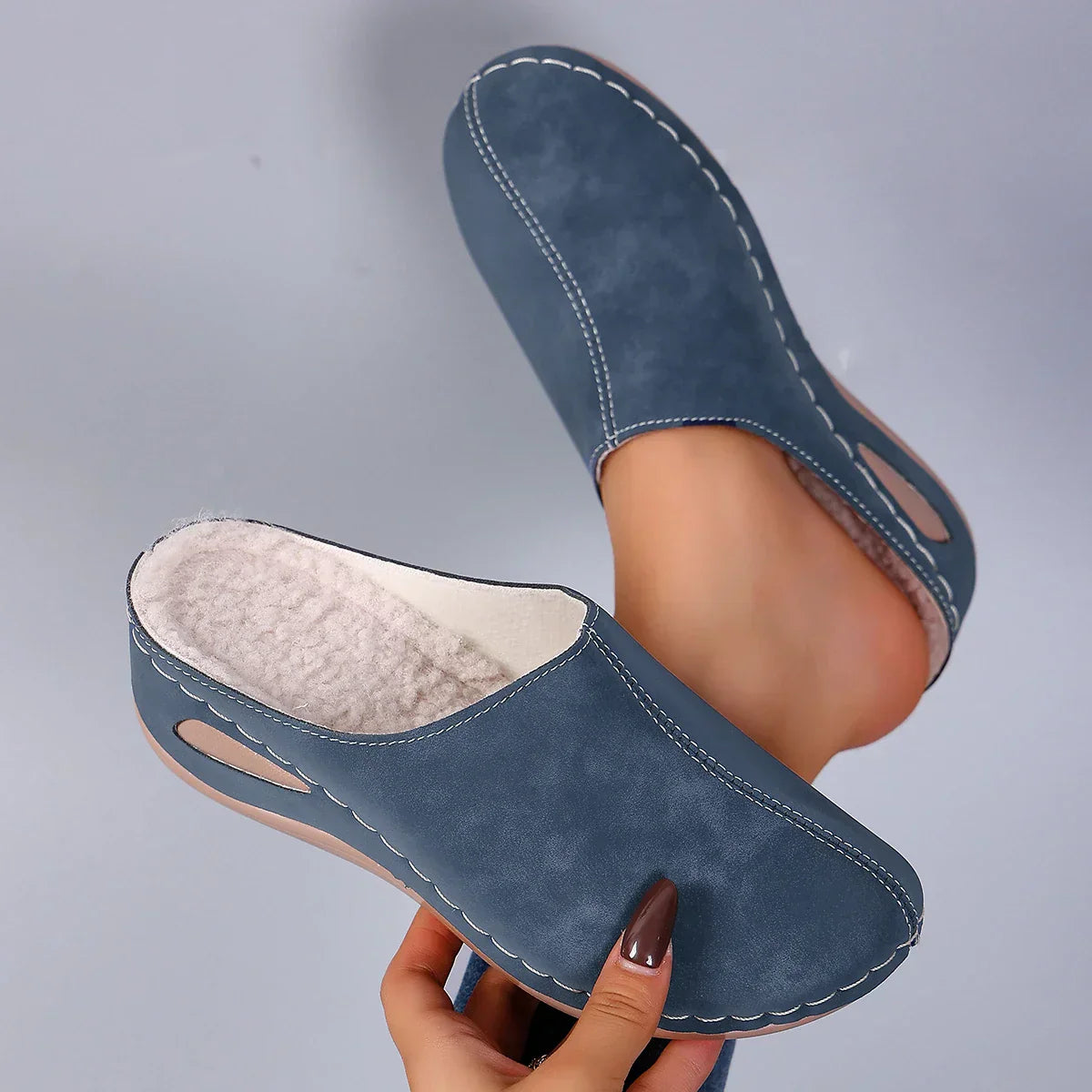 Orthopedische Pantoffels met Dagelijks Comfort en Tijdloze Huisstijl