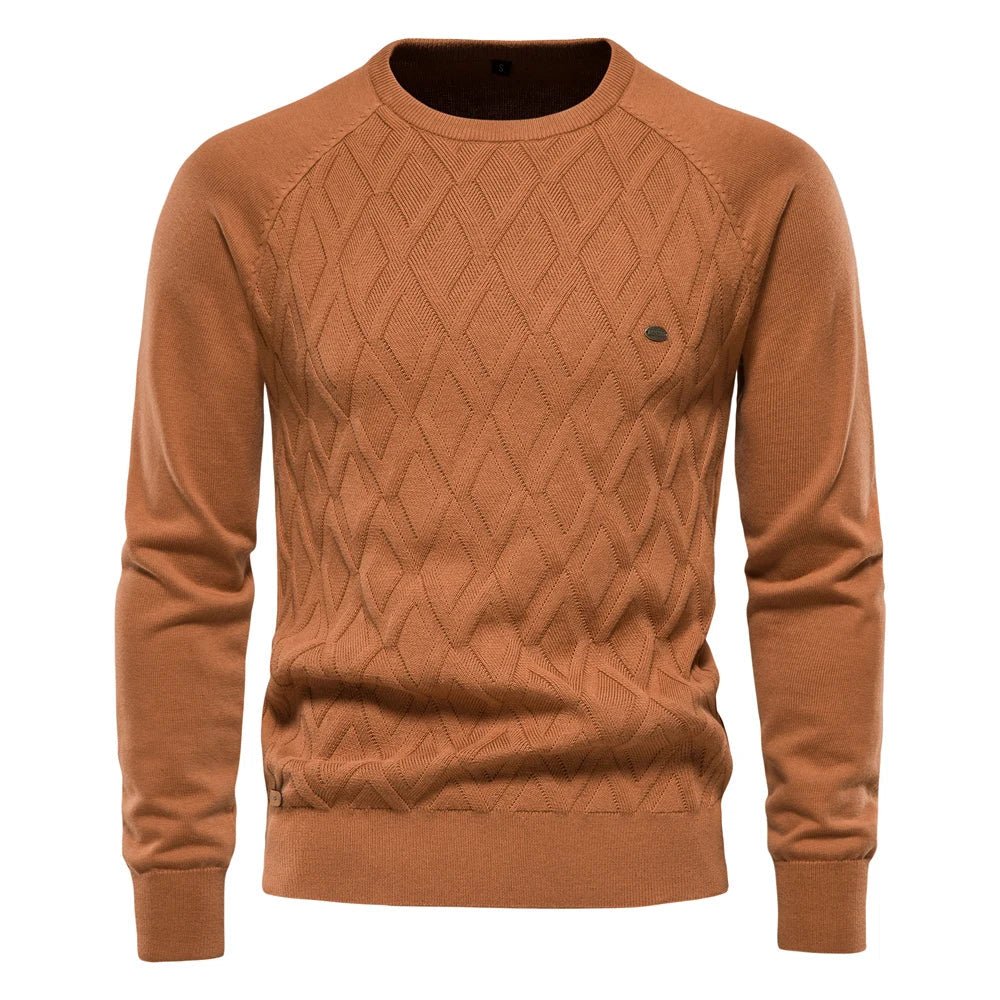 ZANE | Herenpullover met Ruitpatroon
