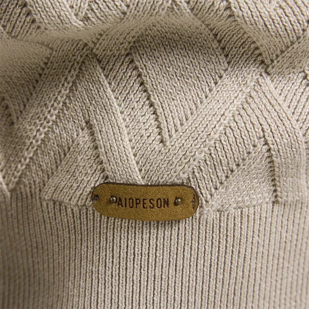 ZANE | Herenpullover met Ruitpatroon