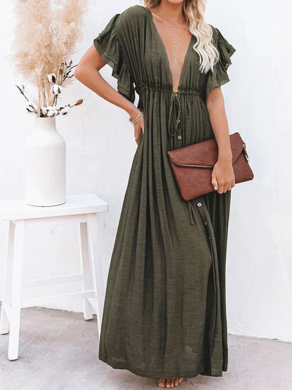 Boho casual jurk