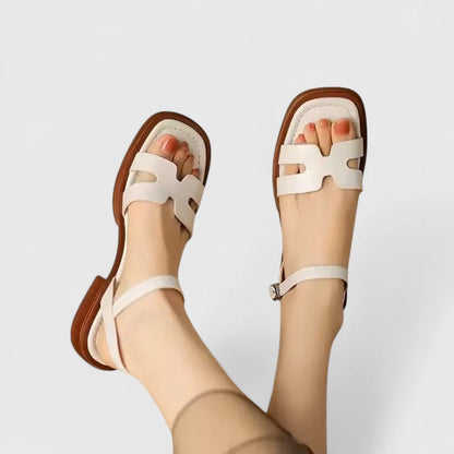Vera - Elegante Platte Sandalen
