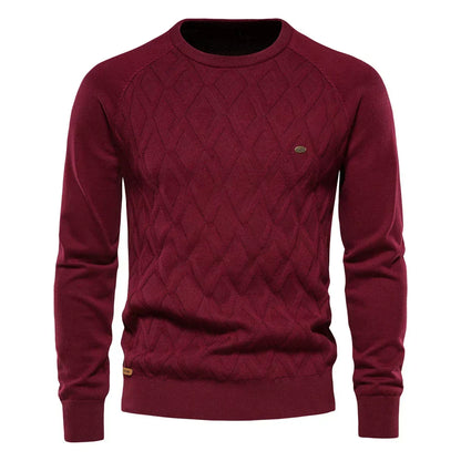 FLX | Herenpullover met Ruitpatroon
