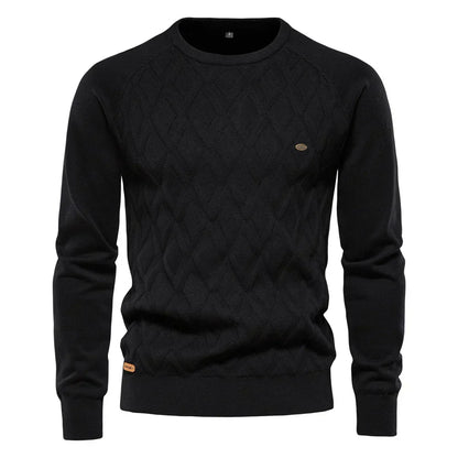 ZANE | Herenpullover met Ruitpatroon