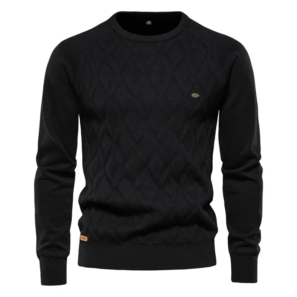 FLX | Herenpullover met Ruitpatroon