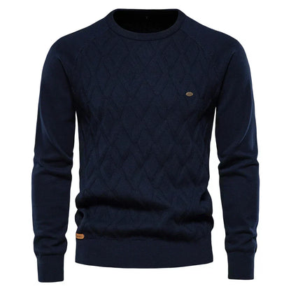 FLX | Herenpullover met Ruitpatroon