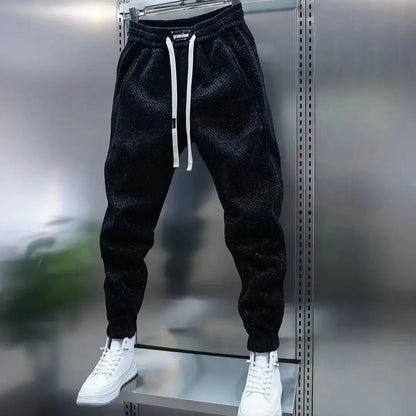 JULIAN - Casual broek met trekkoord