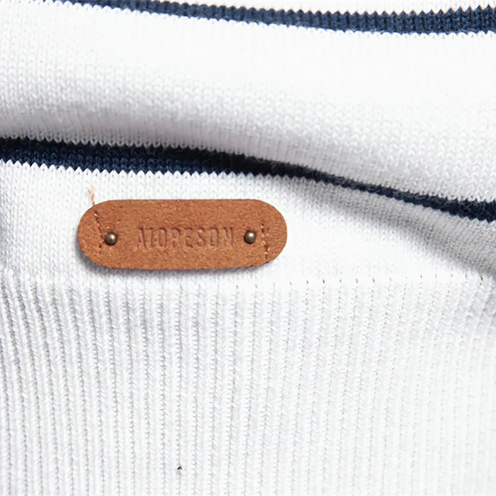 AERO | Herentrui met Strepen voor Comfort en Tijdloze Stijl