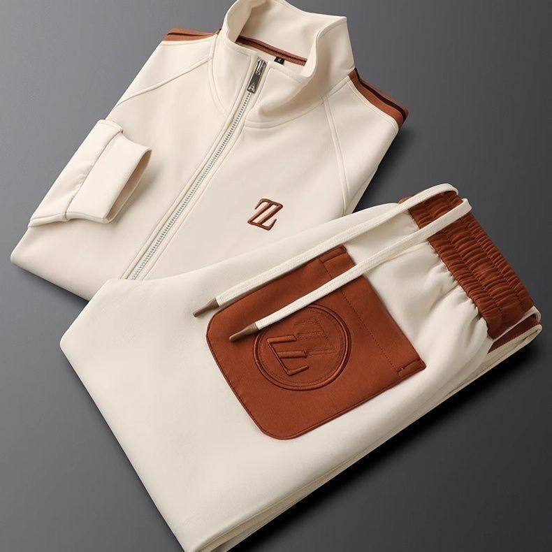 MAISON LORÉA | Signature™ 2-Delige Katoenen Lounge-Set met Borduurwerk