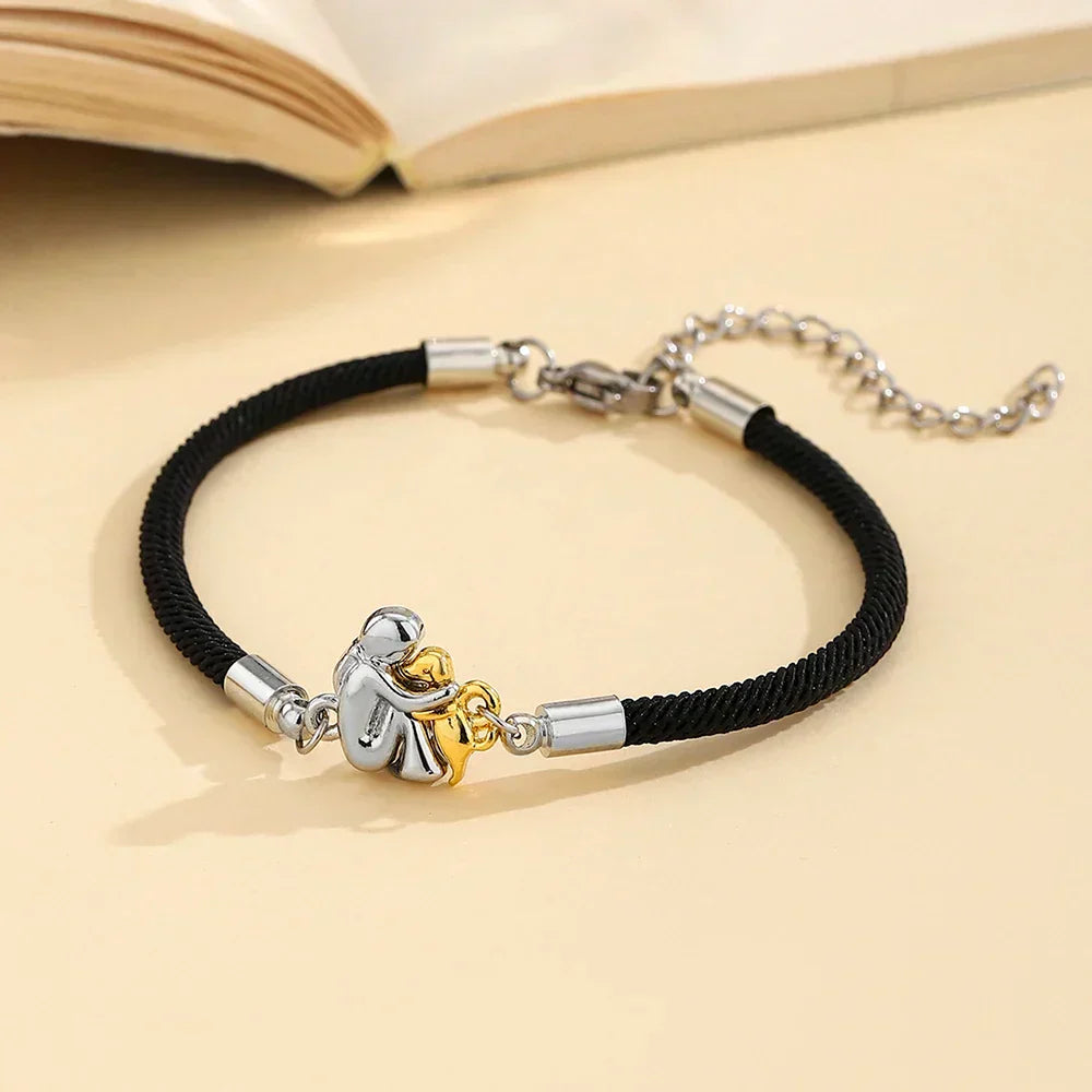 Vera™ - Armband met koord en hondenicoon