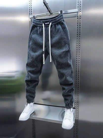 LIAM™ | Casual Trekkoord Broek met Moderne Pasvorm en Streetwear Comfort