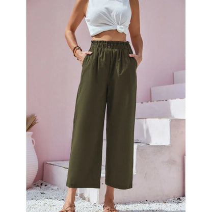 Maison Loréa® | Zomerbroek Van Linnen-Katoen