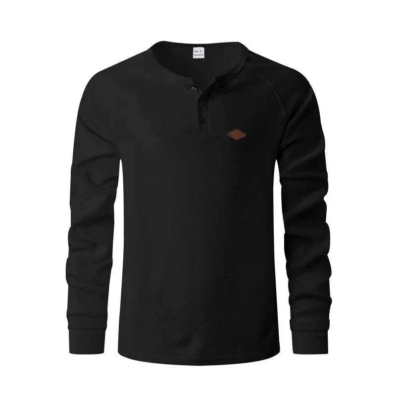 MARCIANO | ELEGANTE STRUCTUUR HENLEY VOOR HEREN