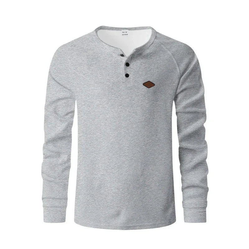MARCIANO | ELEGANTE STRUCTUUR HENLEY VOOR HEREN
