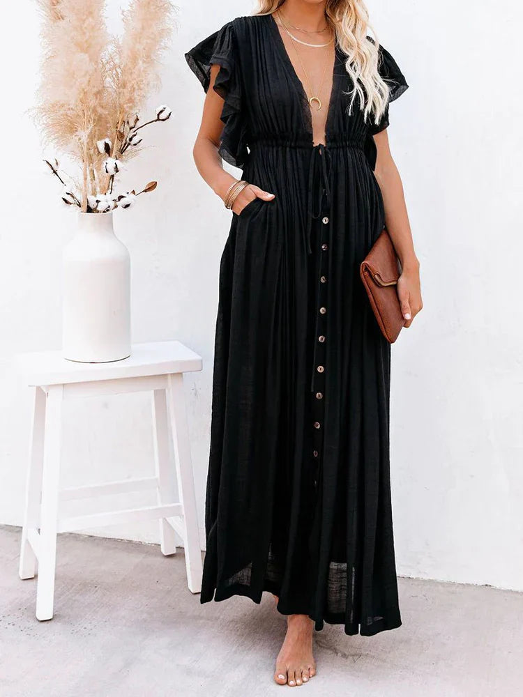 Boho casual jurk