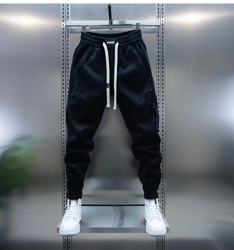 JULIAN - Casual broek met trekkoord