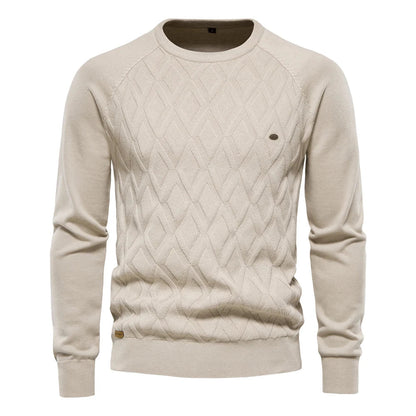 ZANE | Herenpullover met Ruitpatroon