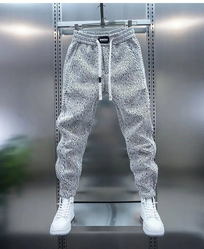 LIAM™ | Casual Trekkoord Broek met Moderne Pasvorm en Streetwear Comfort