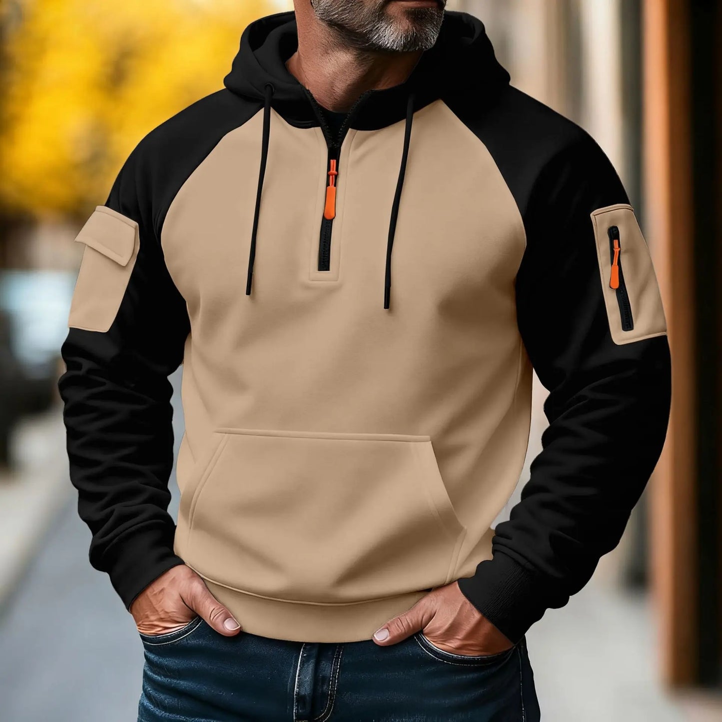 MAXIM™ | Stoere Trui met Rits voor Dagelijks Comfort en Moderne Look