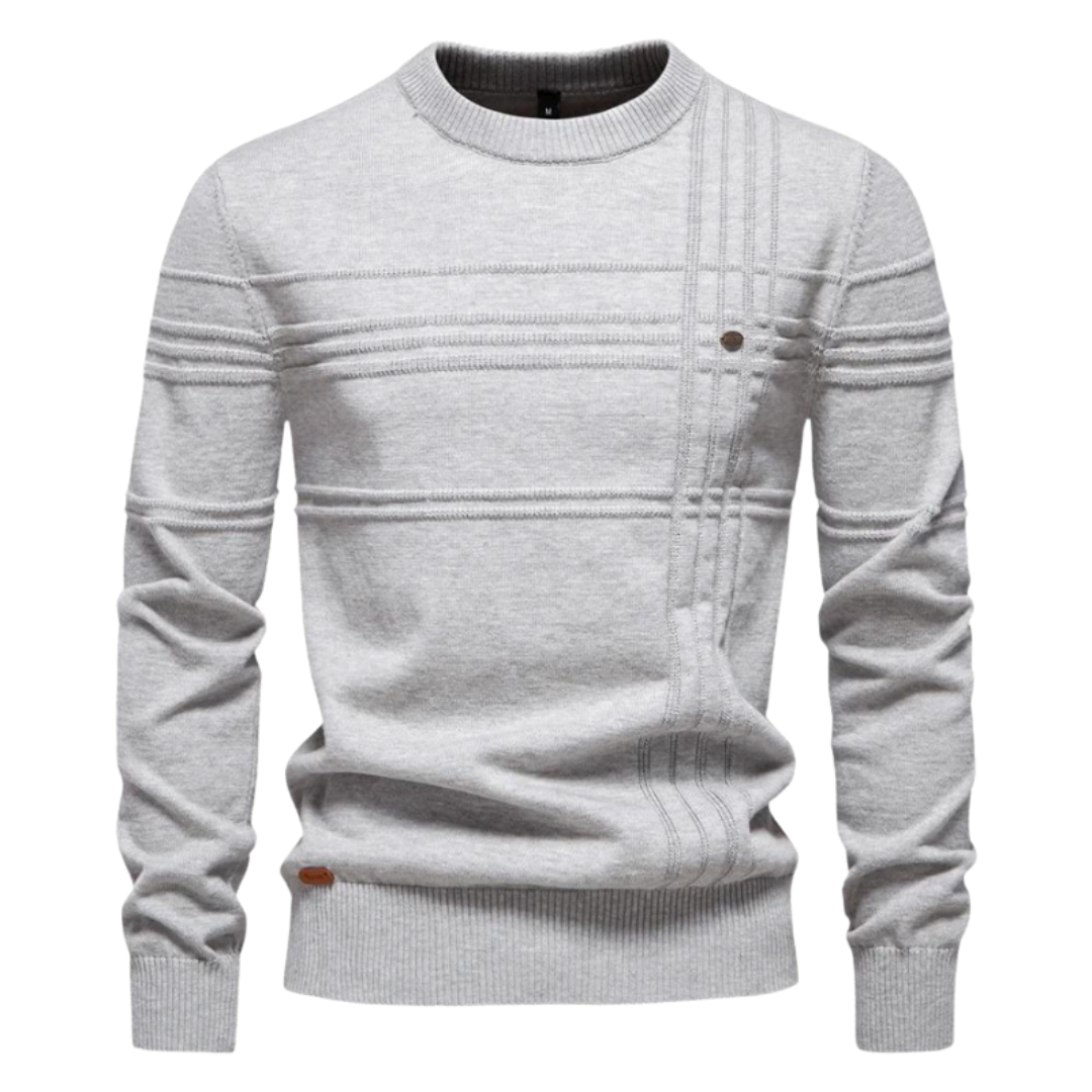 RIOT | Stijlvolle herenpullover met ruitdesign