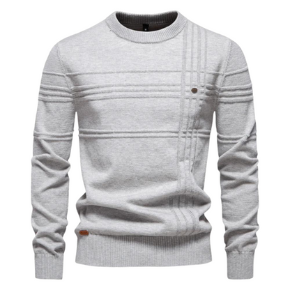 RIOT | Stijlvolle herenpullover met ruitdesign