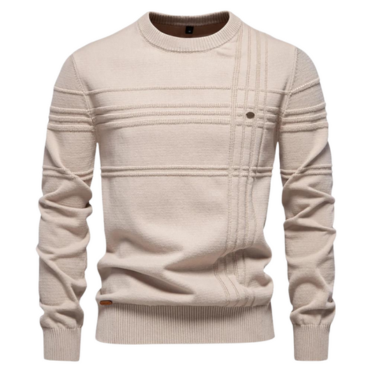 RIOT | Stijlvolle herenpullover met ruitdesign