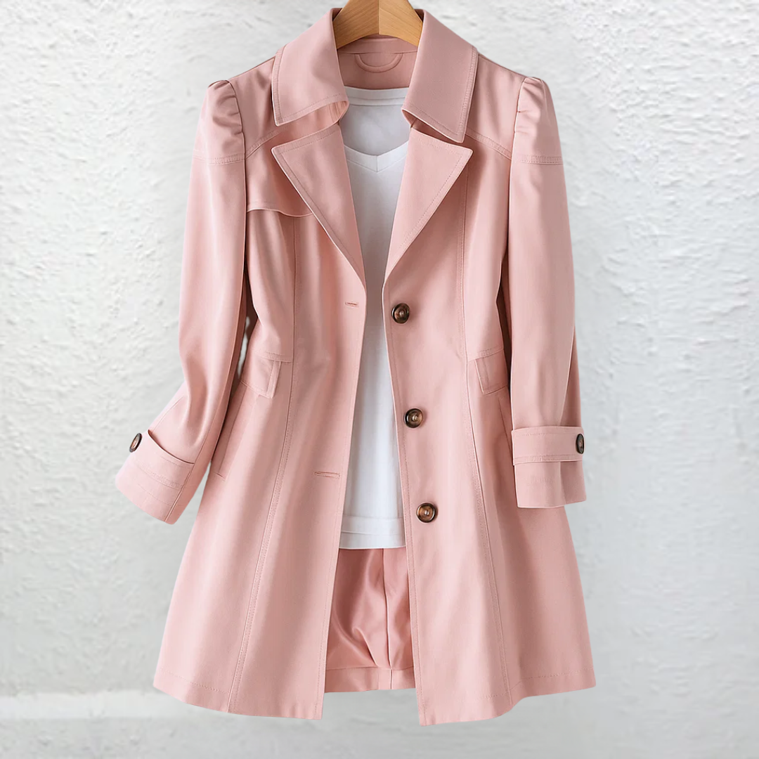 Wilma | Stijlvolle trenchcoat voor lente & zomer | licht & elegant