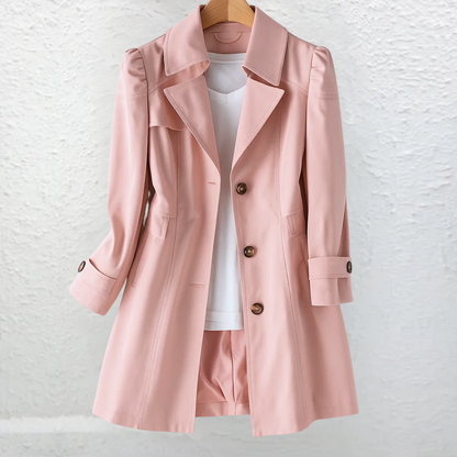 Wilma | Stijlvolle trenchcoat voor lente & zomer | licht & elegant