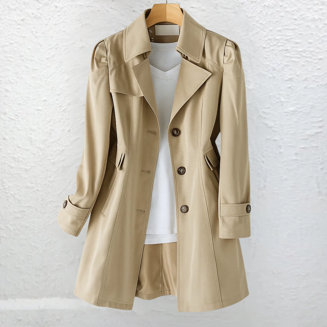 Wilma | Stijlvolle trenchcoat voor lente & zomer | licht & elegant