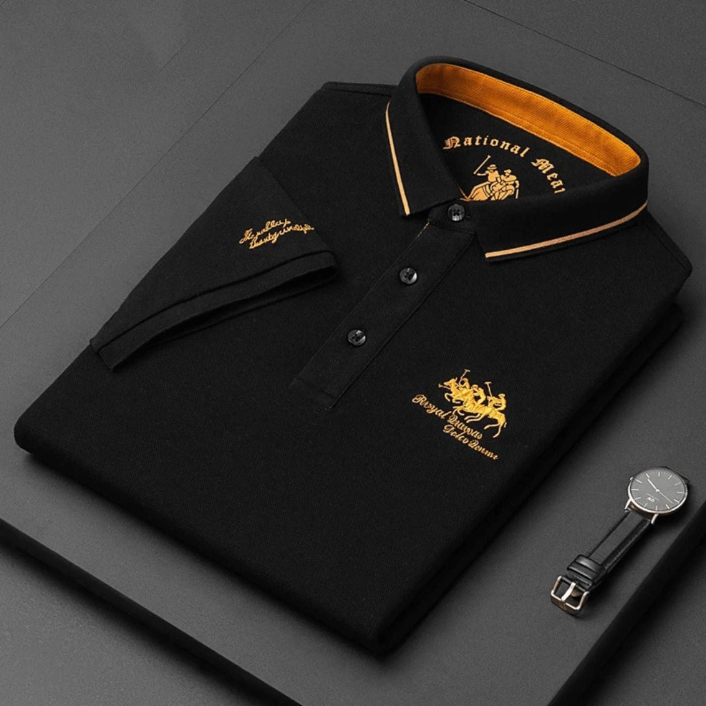 LEONARDO | Elegante Heren Polo met Ademend Comfort voor Elke Dag